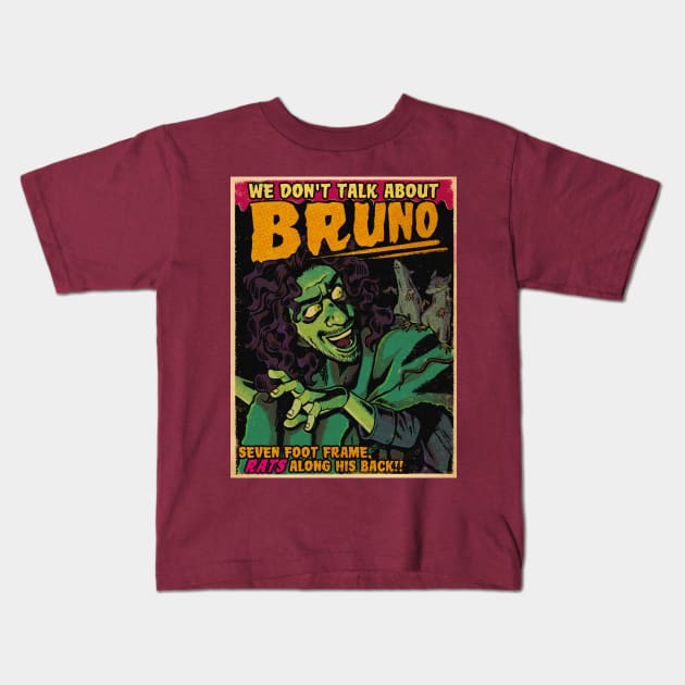 Vintage Bruno Kids T-Shirt by allykatz